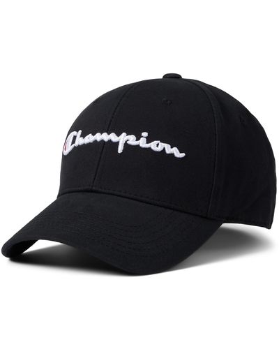 Champion Classic Twill Hat - Black