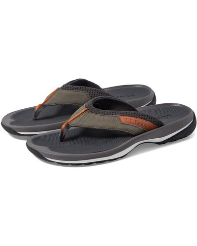 L.L. Bean Swift River Flip-flop Sandal Sport - Black