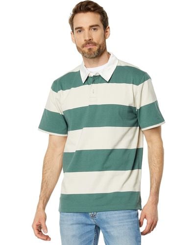 Madewell Short Sleeve Rugby Polo - Green