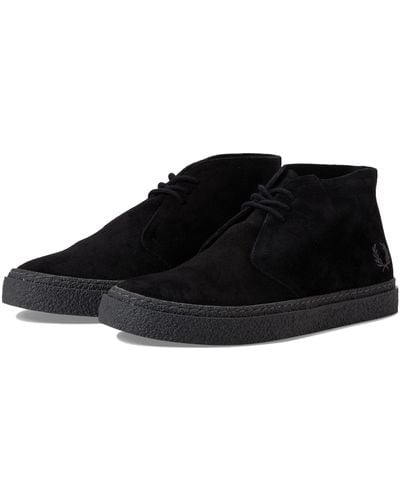 Fred Perry Hawley Suede - Black