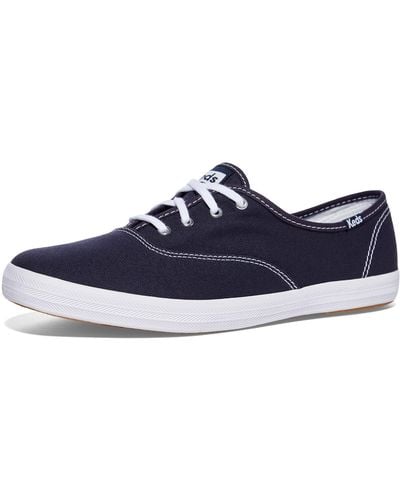 Keds Single Shoe - Champion-canvas Cvo - Blue