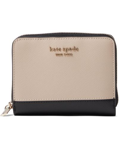 Kate Spade Spencer Small Compact Wallet - Brown
