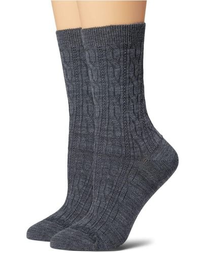 Smartwool Everyday Cable Crew 2-pack Socks - White