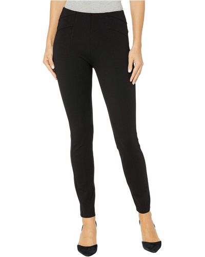 Liverpool Los Angeles Reese Seamed Pull-on Leggings In Super Stretch Ponte - Black