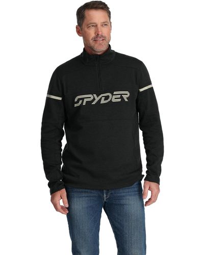 Spyder Speed Fleece 1/2 Zip - Black