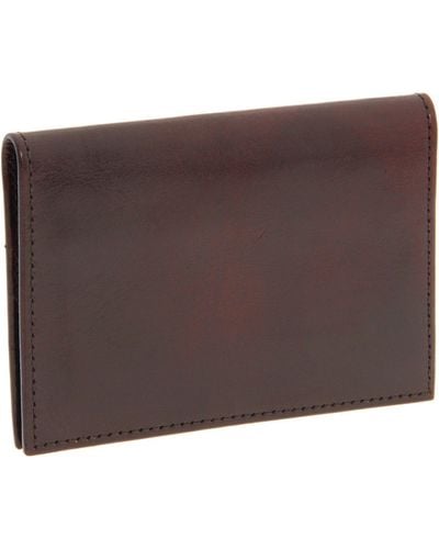 Bosca Old Leather Collection - Calling Card Case - Brown