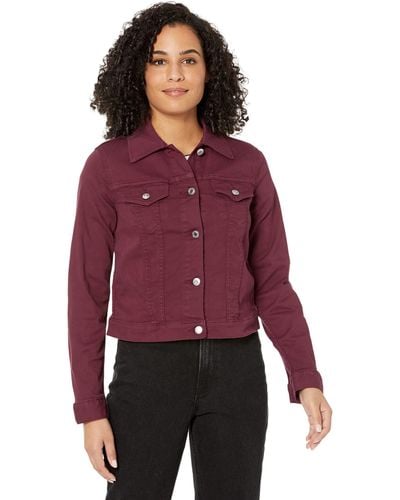 Michael kors jean jacket on sale with fur