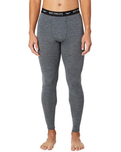 Hot Chillys Clima-wool Bottoms - Gray