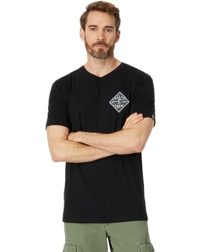 Salty Crew Tippet Tropics Premium Short Sleeve Tee - Black