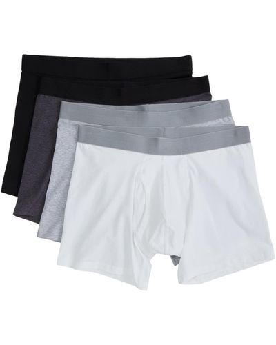Pact Boxer Brief 4-pack - Gray