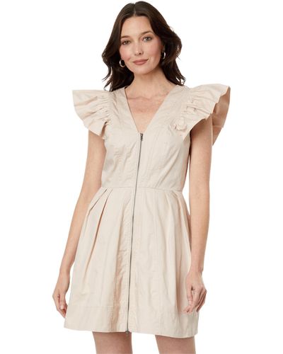 En Saison Leighton Mini Dress - Natural