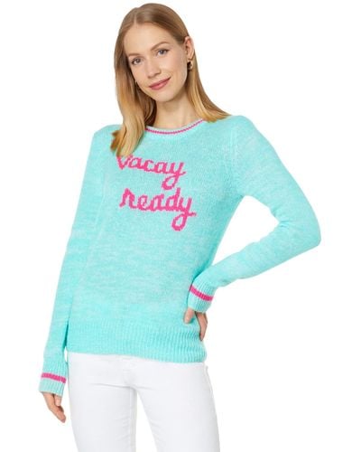 Lilly Pulitzer Rollins Sweater - Blue