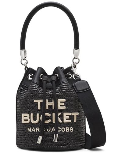 Marc Jacobs The Woven Bucket Bag - Black