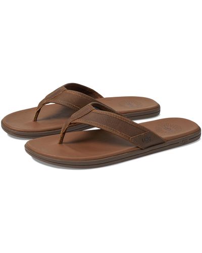 UGG Seaside Flip Leather - Brown