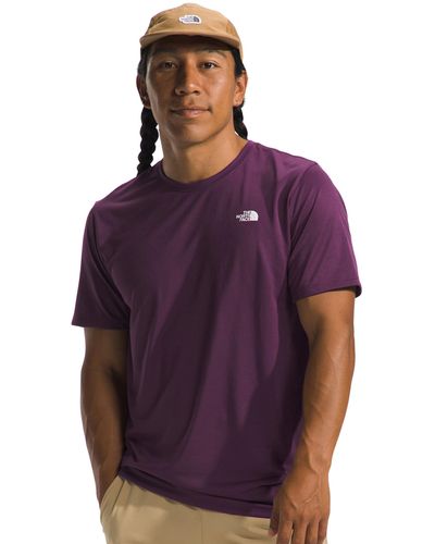 The North Face Elevation Short Sleeve - Purple
