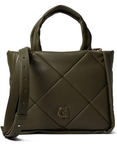 Cole Haan Quilted Puff Tote - Green