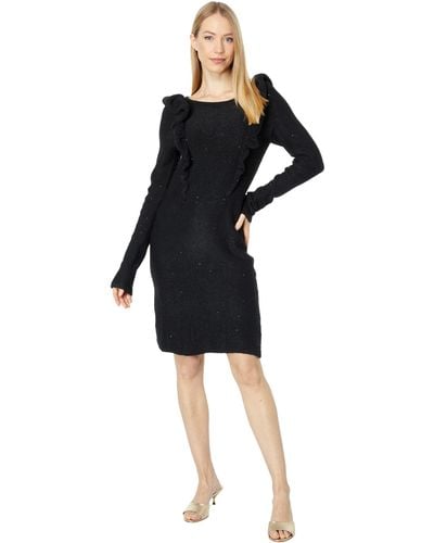 Lilly Pulitzer Ruth Sequin Sweater Dress - Black
