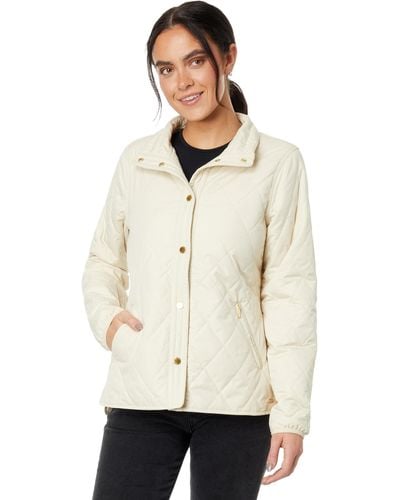 L.L. Bean Cozy Quilted Jacket - Natural