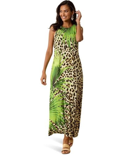 Tommy Bahama Jasmina Portico Palms Dress - Green