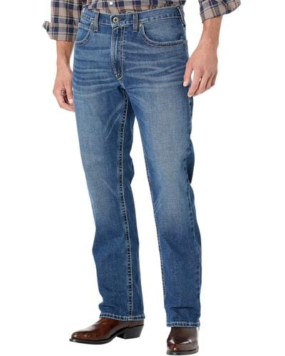 Ariat M4 Relaxed Stretch Marshall Stackable Straight Leg Jeans - Blue