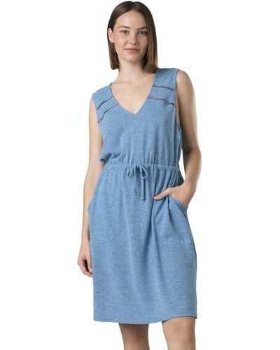 Prana Cozy Up Korrine Dress - Blue