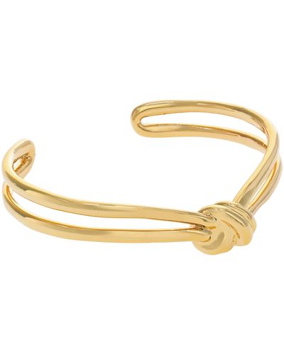 Madewell Knotted Cuff - Metallic