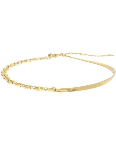 Madewell Mixed Chain Necklace - White