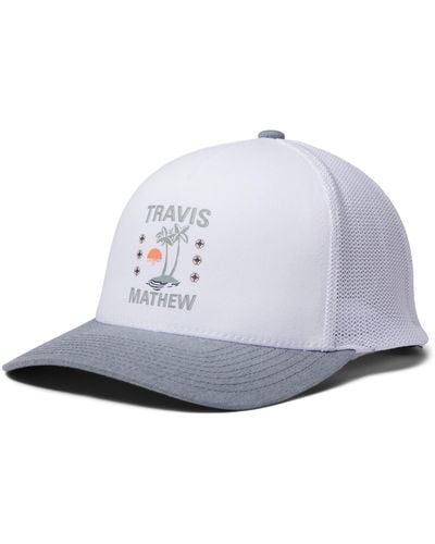 Travis Mathew Address Unknown Hat - White