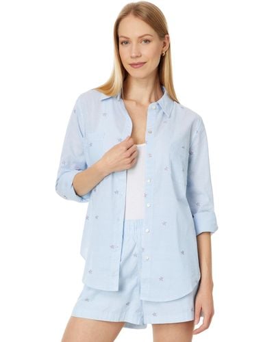 Lilly Pulitzer Sea View Button Down - Blue