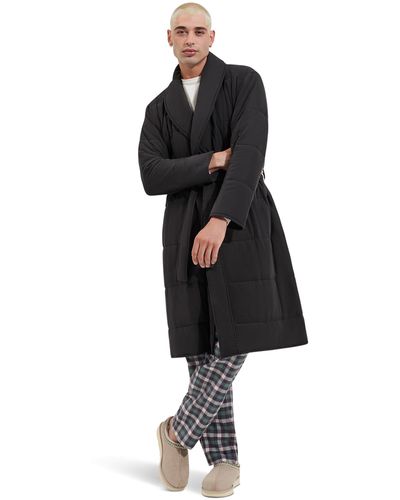 UGG Quade Quilted Robe - Black