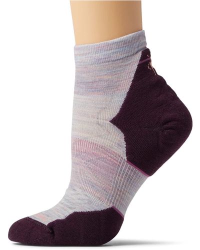 Smartwool Run Targeted Cushion Ankle - Purple