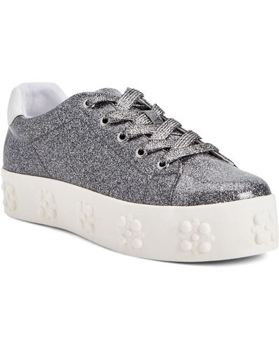 Katy Perry The Florral Sneaker - Gray
