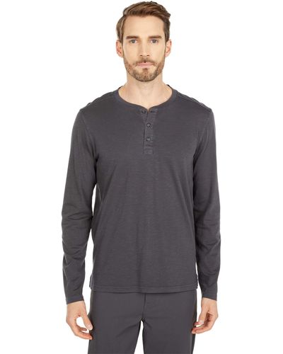 Toad&Co Primo Long Sleeve Henley - Black