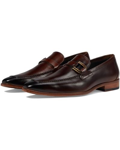 Massimo Matteo Slip-on With Buckle - Brown