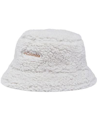 Columbia Winter Pass Reversible Bucket Hat - White