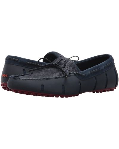 Braided lace lux store loafer driver