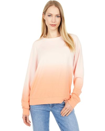 Sanctuary Happy Days Ombre Raglan Sweatshirt - Multicolor