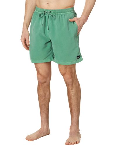 Quiksilver 17 Everyday Surfwash Volley Shorts - Green