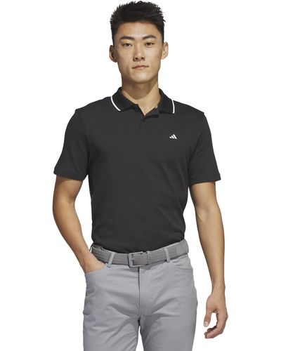 adidas Go-to Piqué Golf Polo Shirt - Black