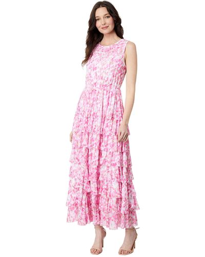 Brei's Women Maxi Pink Dress - Buy Brei's Women Maxi Pink Dress Online at  Best Prices in India | Flipkart.com