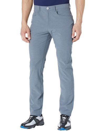 Callaway Apparel Everplay Five-pocket Horizontal Texture Pants - Gray