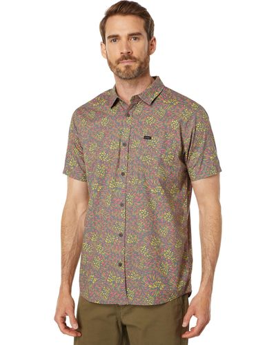 Rip Curl Party Pack Short Sleeve Woven - Black