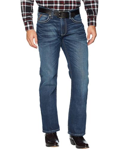 Ariat M4 Adkins Low Rise Bootcut In Turnout - Blue