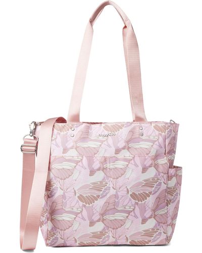 Baggallini Carryall North/south Tote - Pink