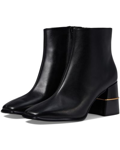 Tory Burch 75 Mm Leather Ankle Boot - Black