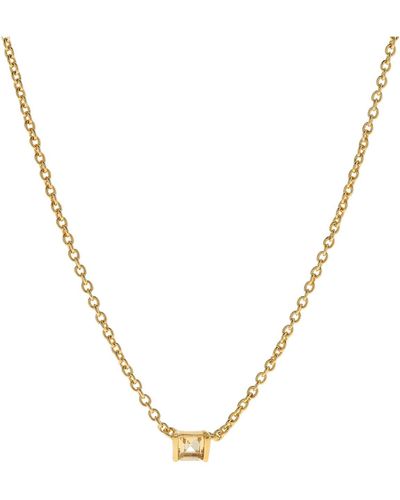 Madewell Delicate Collection Birthstone Necklace - Black
