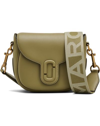 Marc Jacobs The J Marc Small Saddle Bag - Green