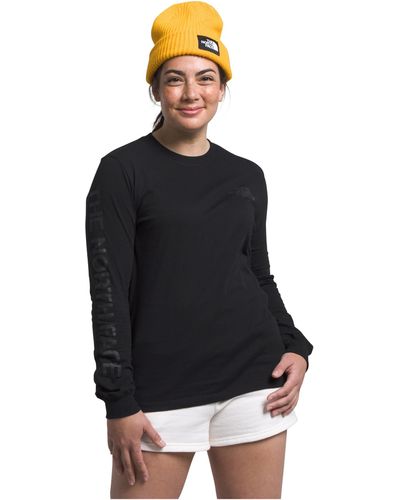 The North Face Long Sleeve Hit Graphic Tee - Black
