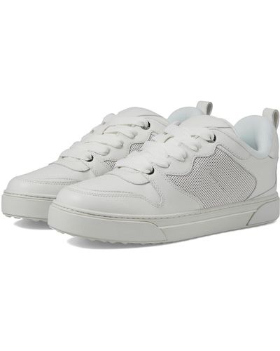 Michael Kors Barett Leather Sneaker - White