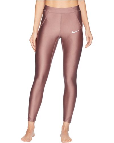 Nike Power Speed 7/8 Tights (midnight Navy) Women's Workout - Multicolor